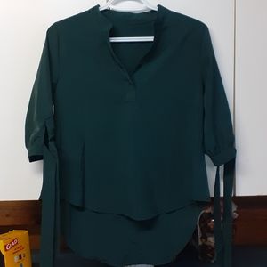 Emerald Green Blouse